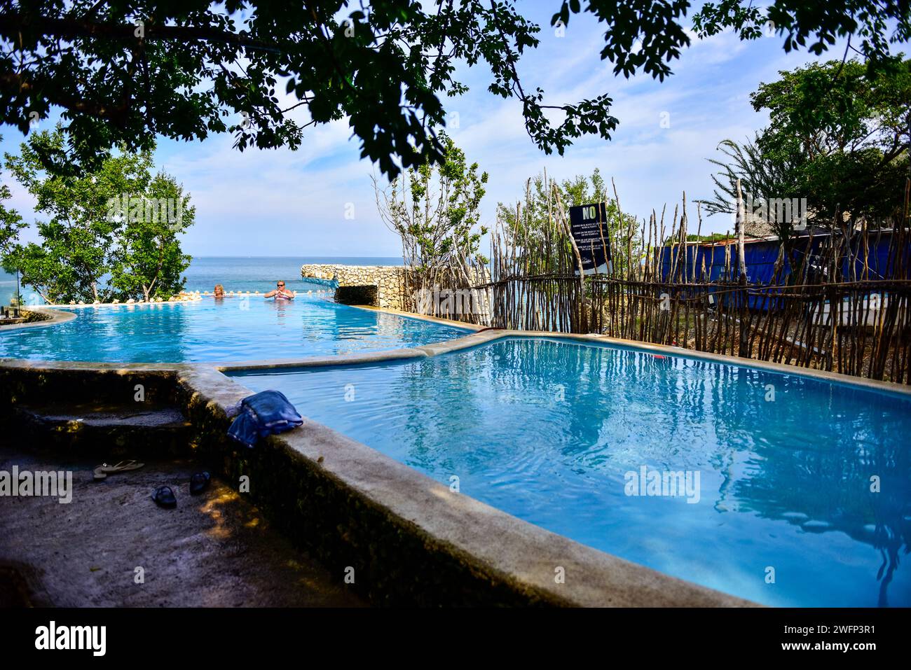 Resort in der Dominikanischen Republik Stockfoto