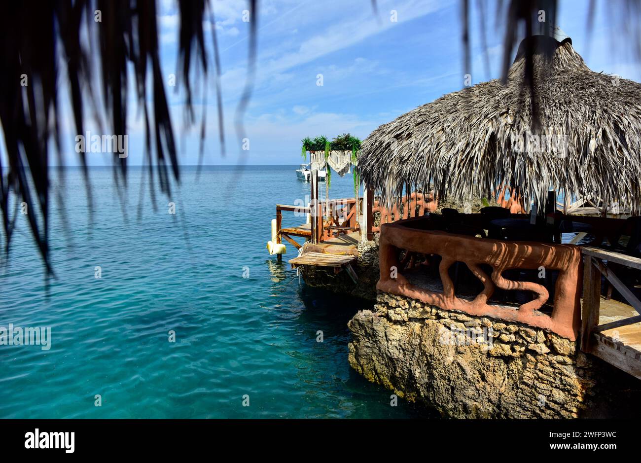 Resort in der Dominikanischen Republik Stockfoto