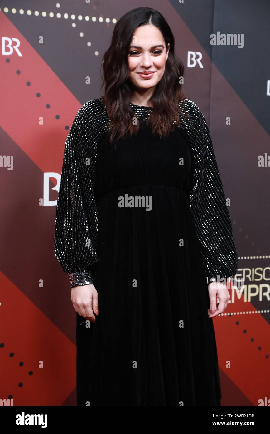 Nilam Farooq bei der Verleihung des 45. Bayerische Filmpreise 2023 im Prinzregententheater. München, 19.01.2024 Stockfoto