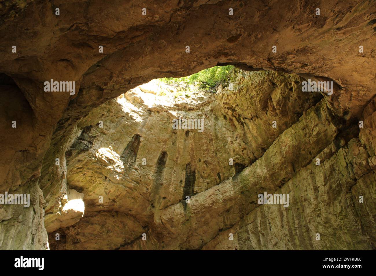 Szelim-Höhle, Tatabánya Stockfoto