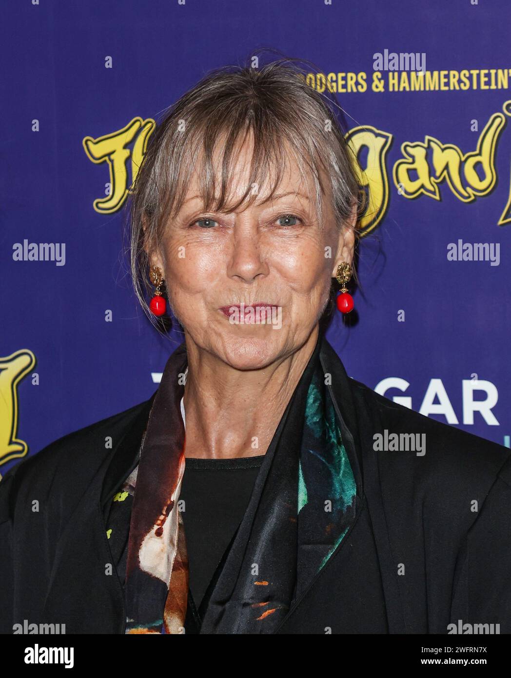 London, Großbritannien. Januar 31, 2024. Jenny Agutter nimmt an der Presseveranstaltung für „The King and I“ im Dominion Theatre in London Teil. (Foto: Brett Cove/SOPA Images/SIPA USA) Credit: SIPA USA/Alamy Live News Stockfoto