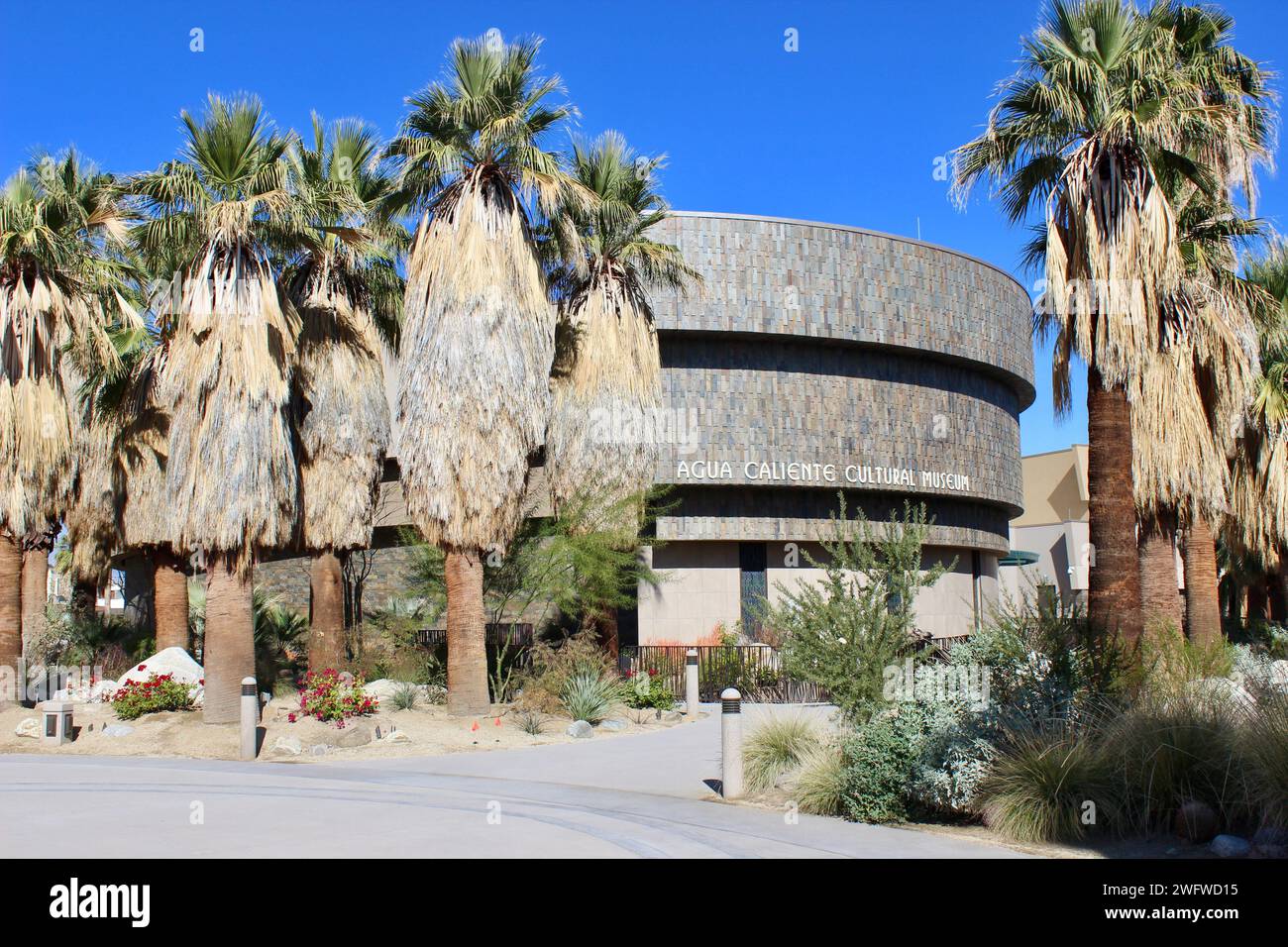 Agua Caliente Cultural Museum, Palm Springs, Kalifornien Stockfoto