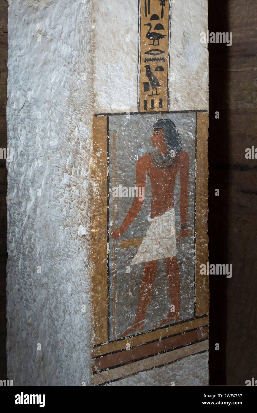 Gräber der Adligen – Qubbet el Hawa, Assuan, Oberägypten Stockfoto