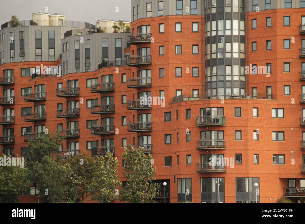 Die wunderschönen Gebäude im Herzen von London Stockfoto