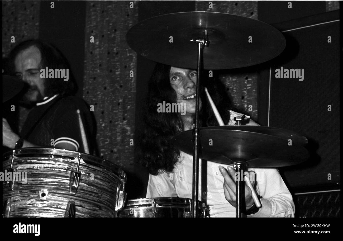 Dennis Elliott, If, Marquee Club, Soho, London, 1971. Stockfoto