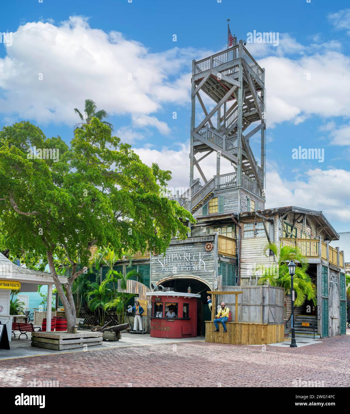 Shipweck Schaetze Museum Key West Florida USA Stockfoto
