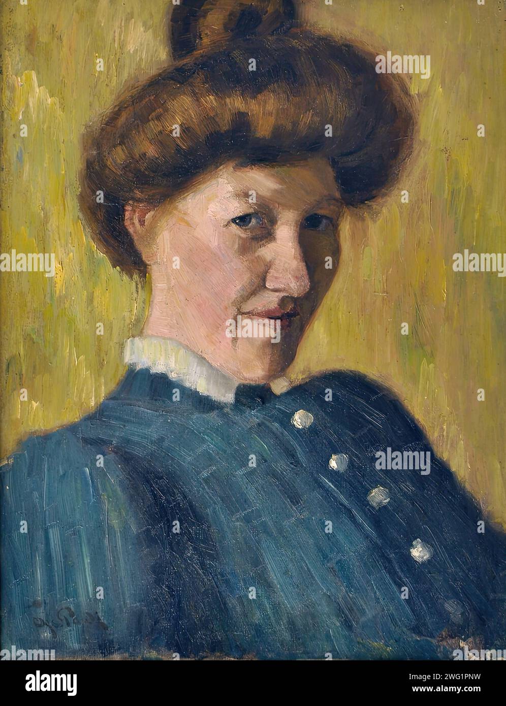 Meine Putzfrau, 1905. Stockfoto