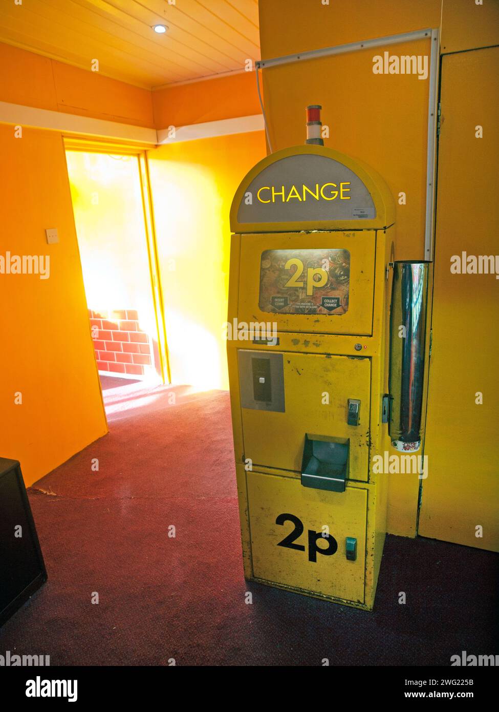 Eine Spielhalle in Worthing Stockfoto