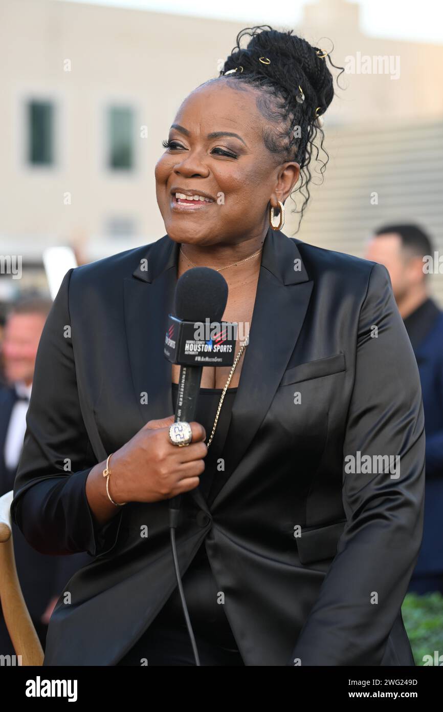 WNBA Hall of Fame, Houston Comets SHERYL SWOOPES während der Houston Sports Awards 2024 am 30. Januar 2024 in der Music Hall 713 in Houston, Texas. ( Stockfoto