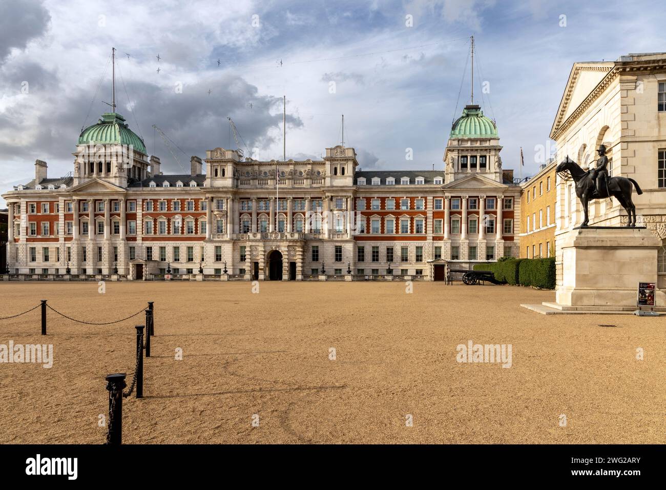 Admiralty Building in der nordöstlichen Ecke der Londoner Horse Guards Parade Stockfoto