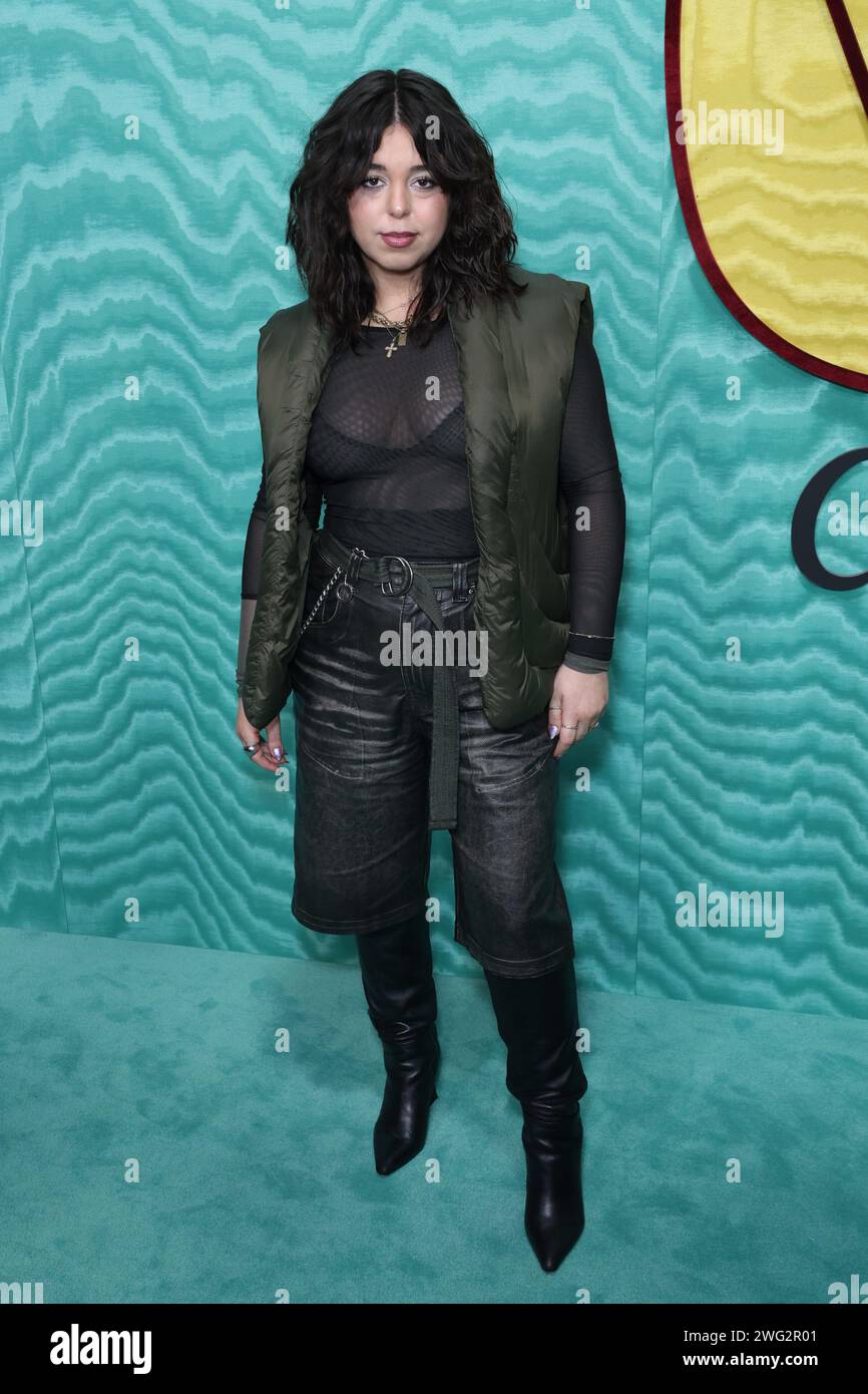 Los Angeles, USA. Februar 2024. Alicia Creti nimmt 2024 an der Warner ...