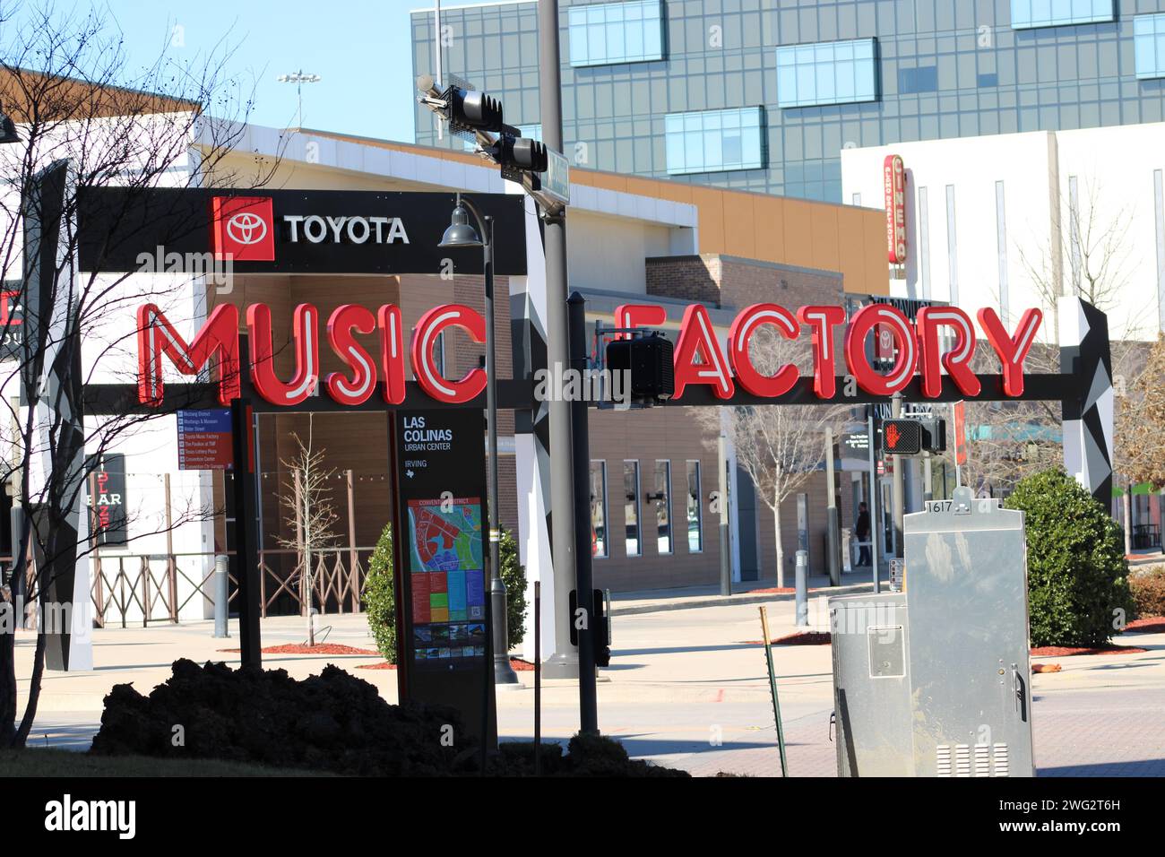 Die Toyota Music Factory expandiert nach 5 kurzen Jahren Stockfoto