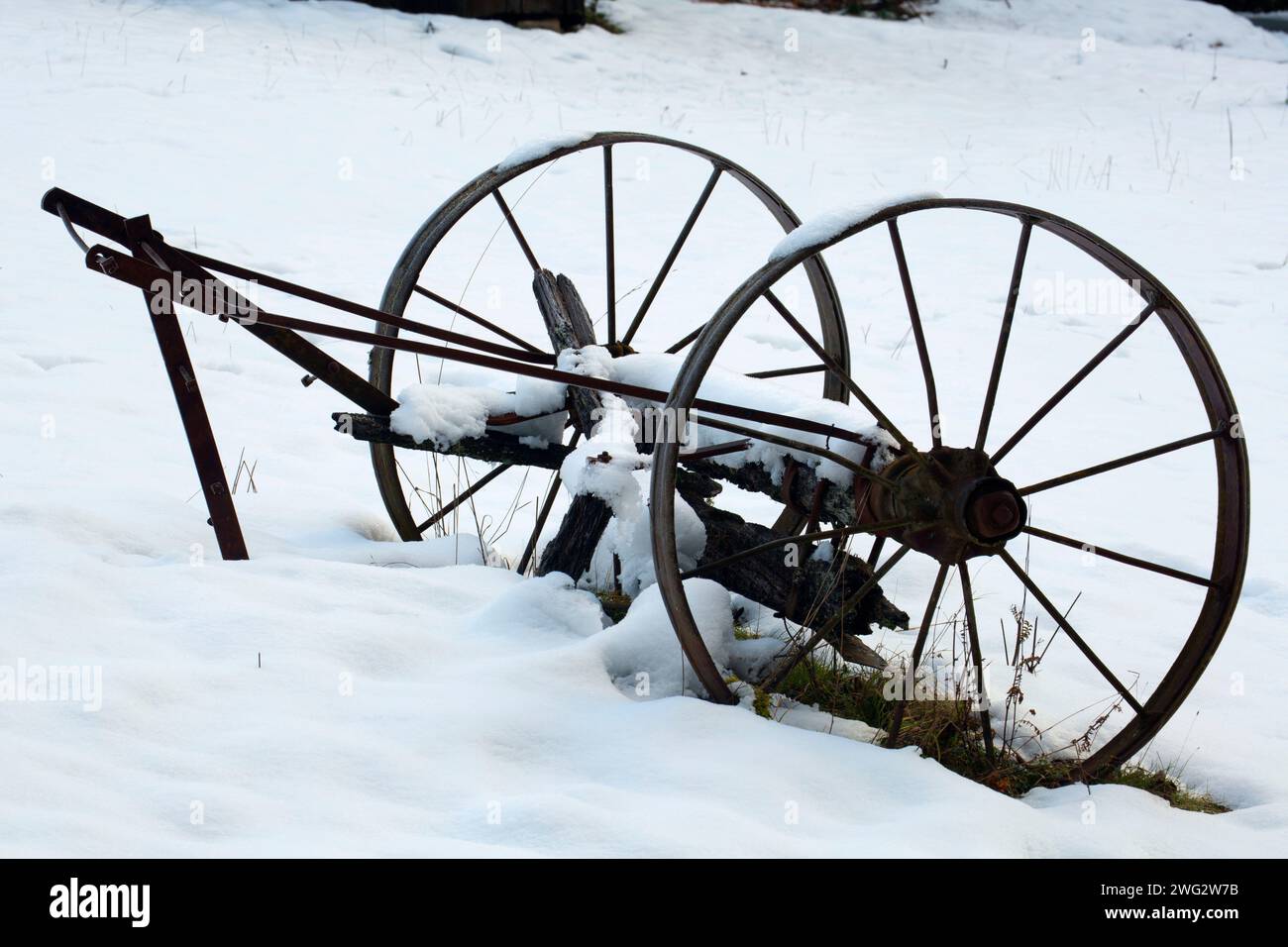 Wheels, Golden State Park, Oregon Stockfoto