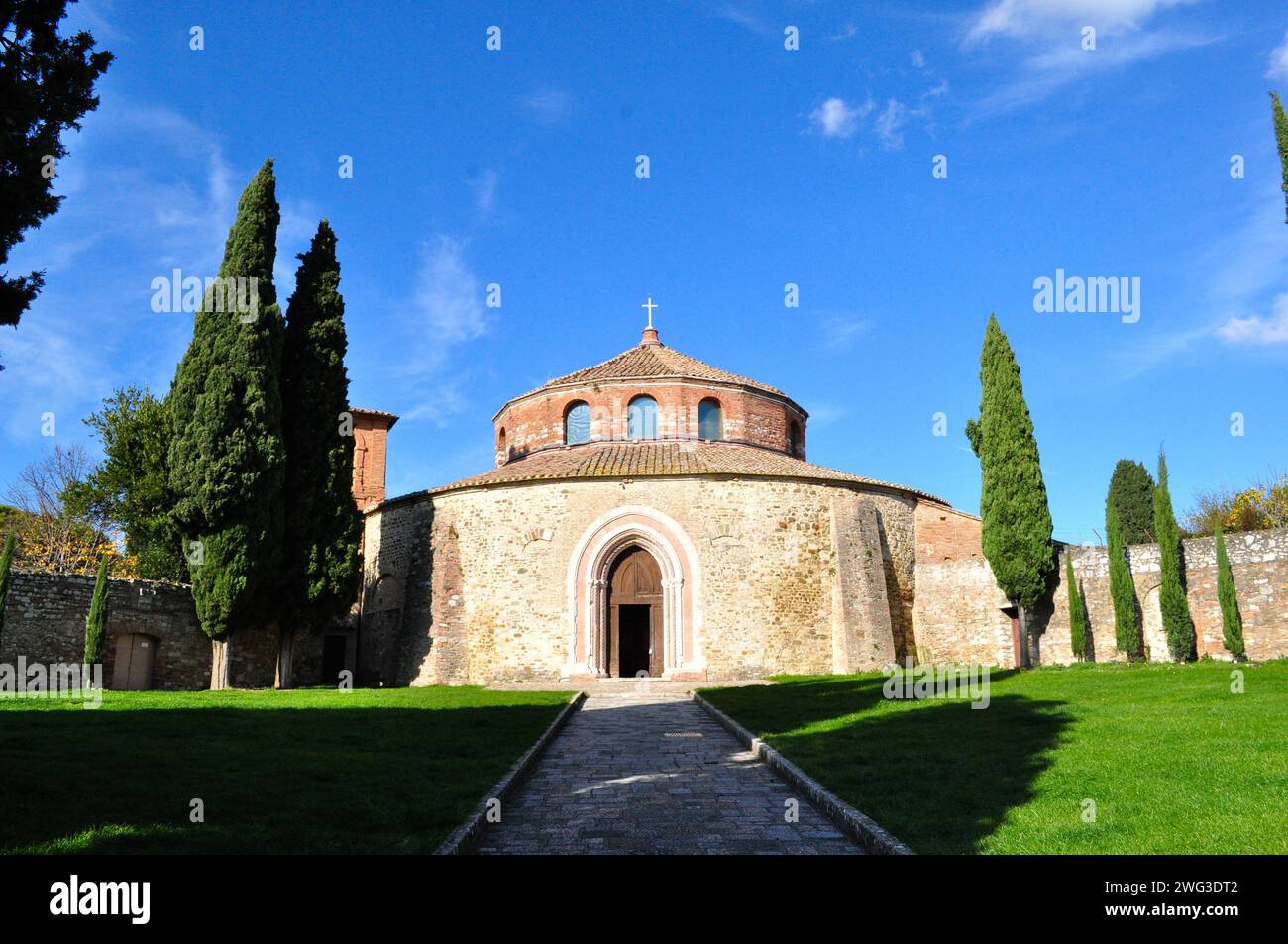 Tempel der St. Michael Erzengel in Perugia Italien Stockfoto
