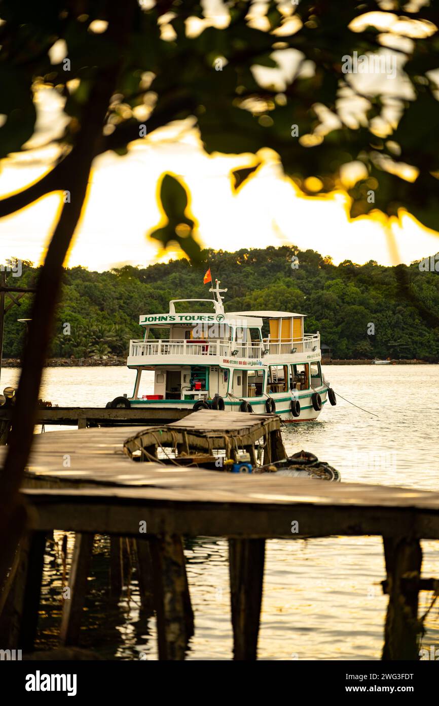 Mai rut Trong Island Phu Quoc Island Vietnam Stockfoto