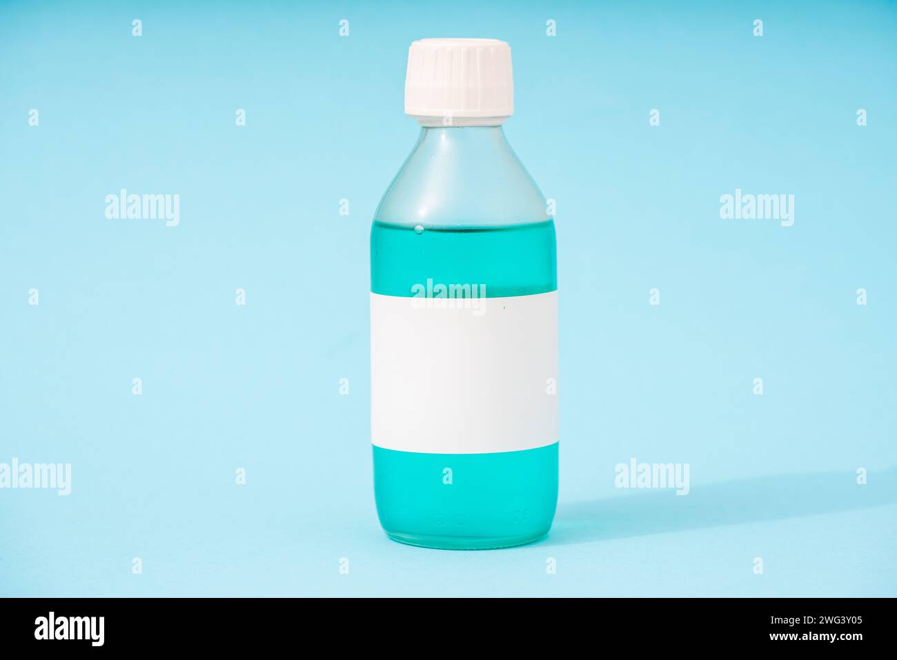 Laborflasche aus Glas Stockfoto