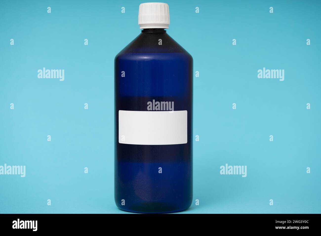 Laborflasche aus Glas Stockfoto