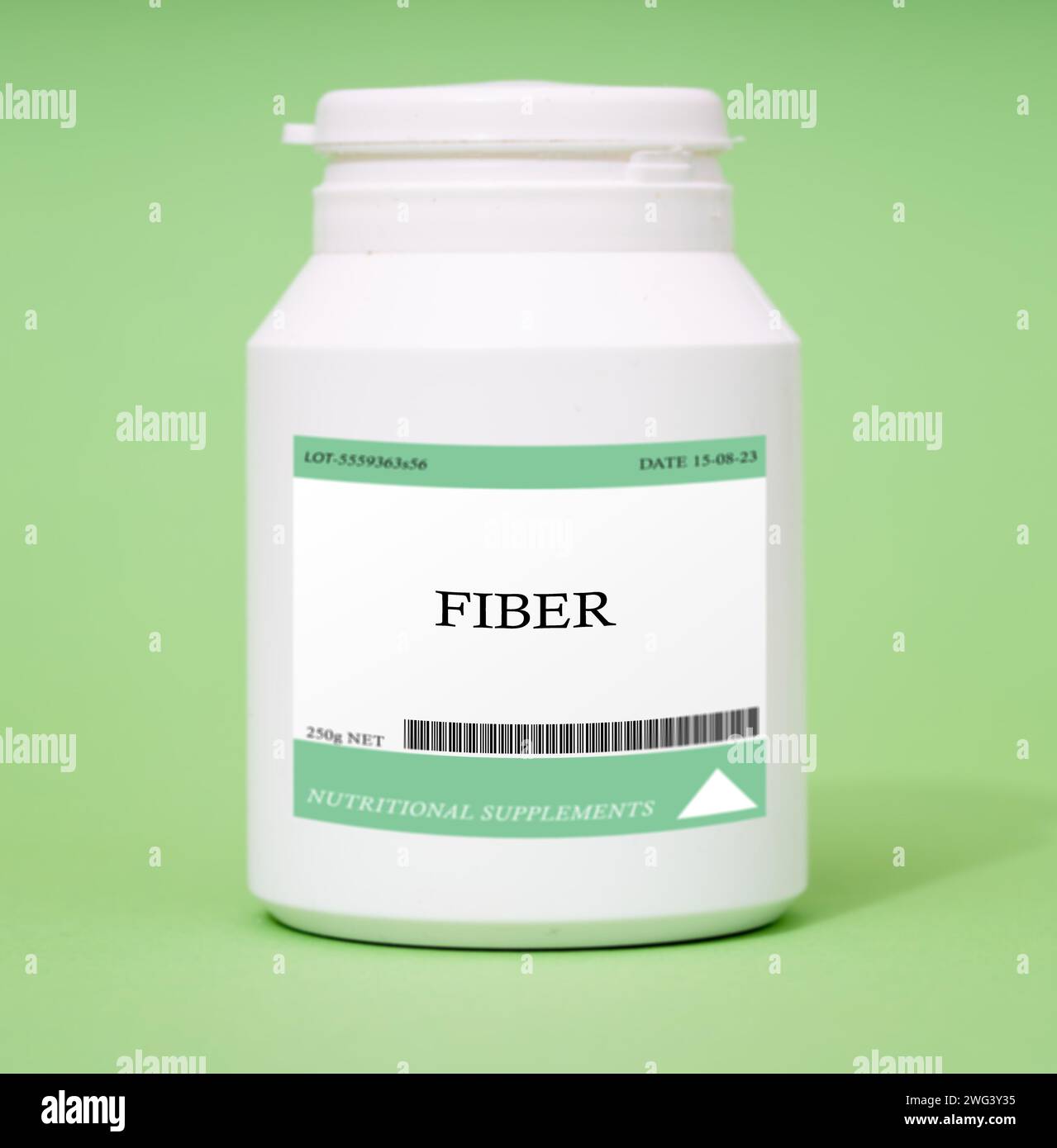 Faserbehälter Stockfoto
