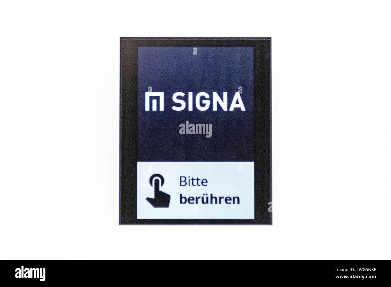 Signa Holding, Österreichische Immobilien- Und Handelsgesellschaft In Wien, Österreich Stockfoto