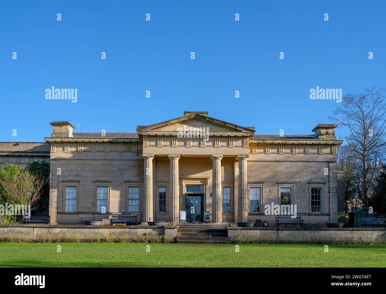 Fassade des Yorkshire Museums, York, North Yorkshire, England Stockfoto