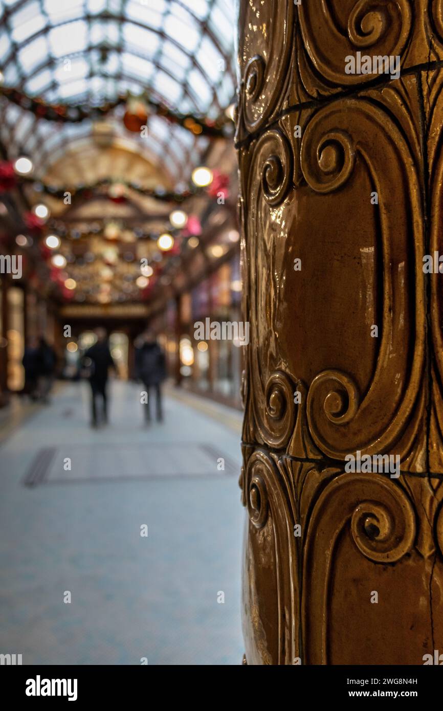 Zentrale Arcade, Newcastle Stockfoto