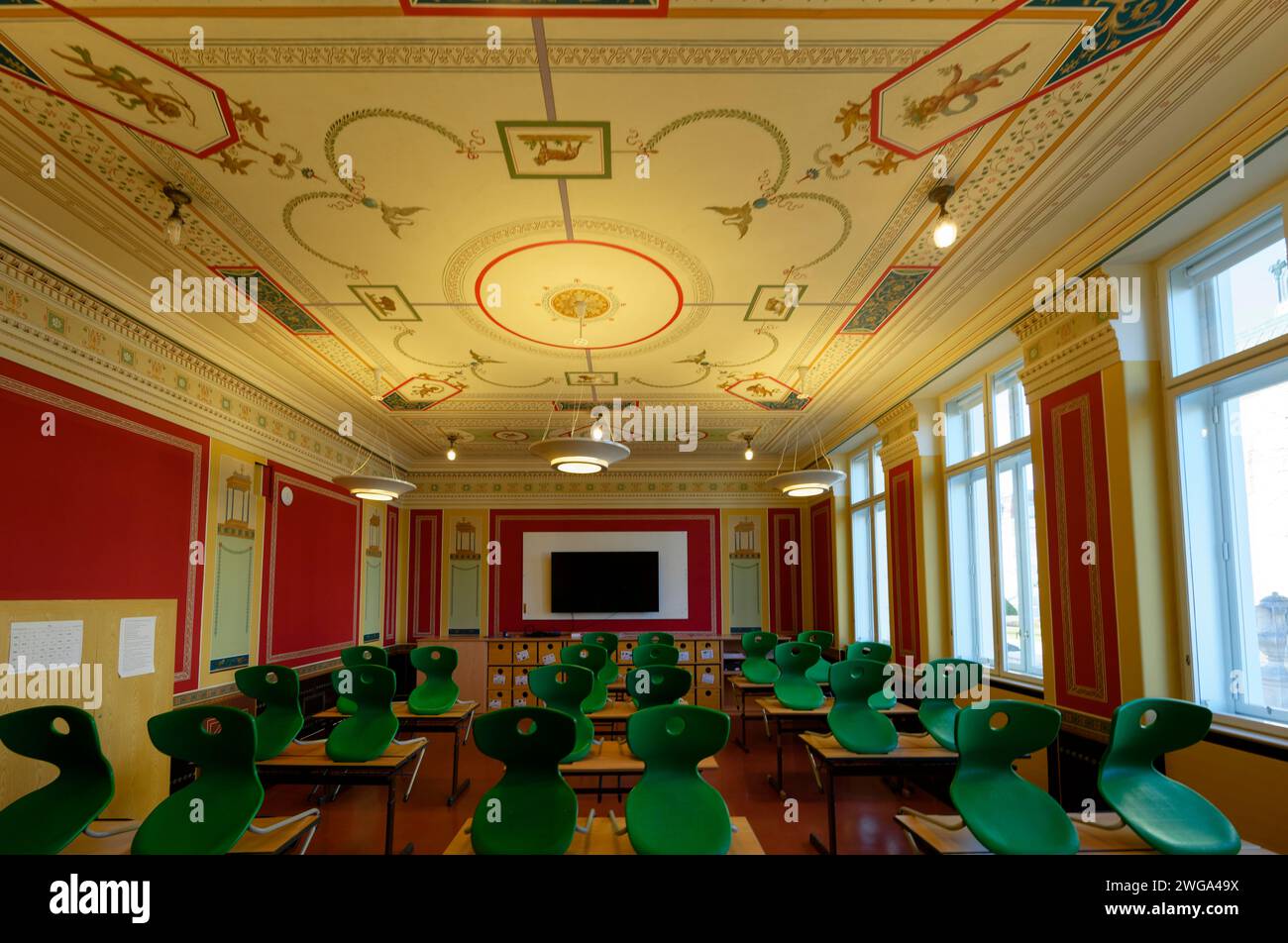 Pompeji, Schule, Museum, Berndorf-Stil, Berndorf, Niederösterreich, Österreich Stockfoto