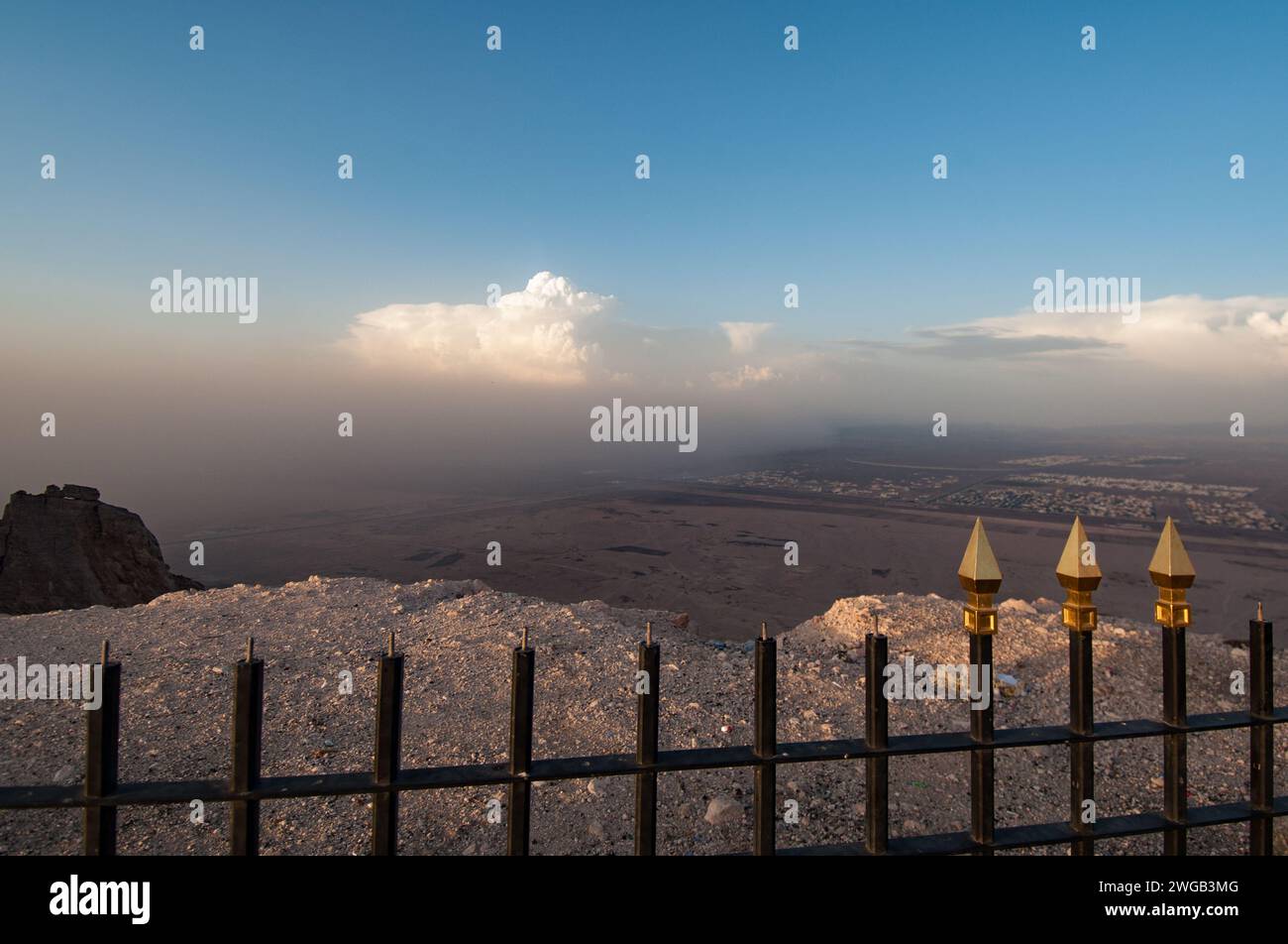 Landschaft des oman Stockfoto
