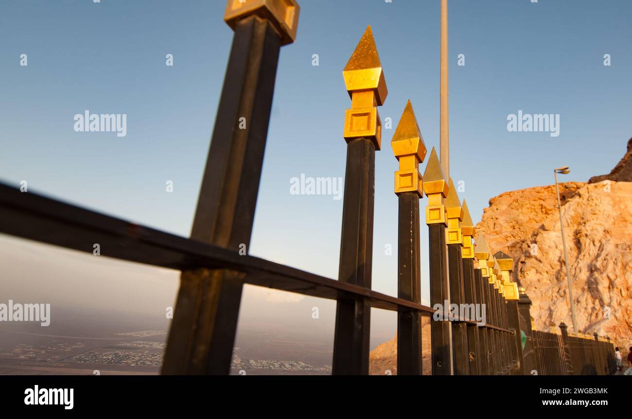 Landschaft des oman Stockfoto
