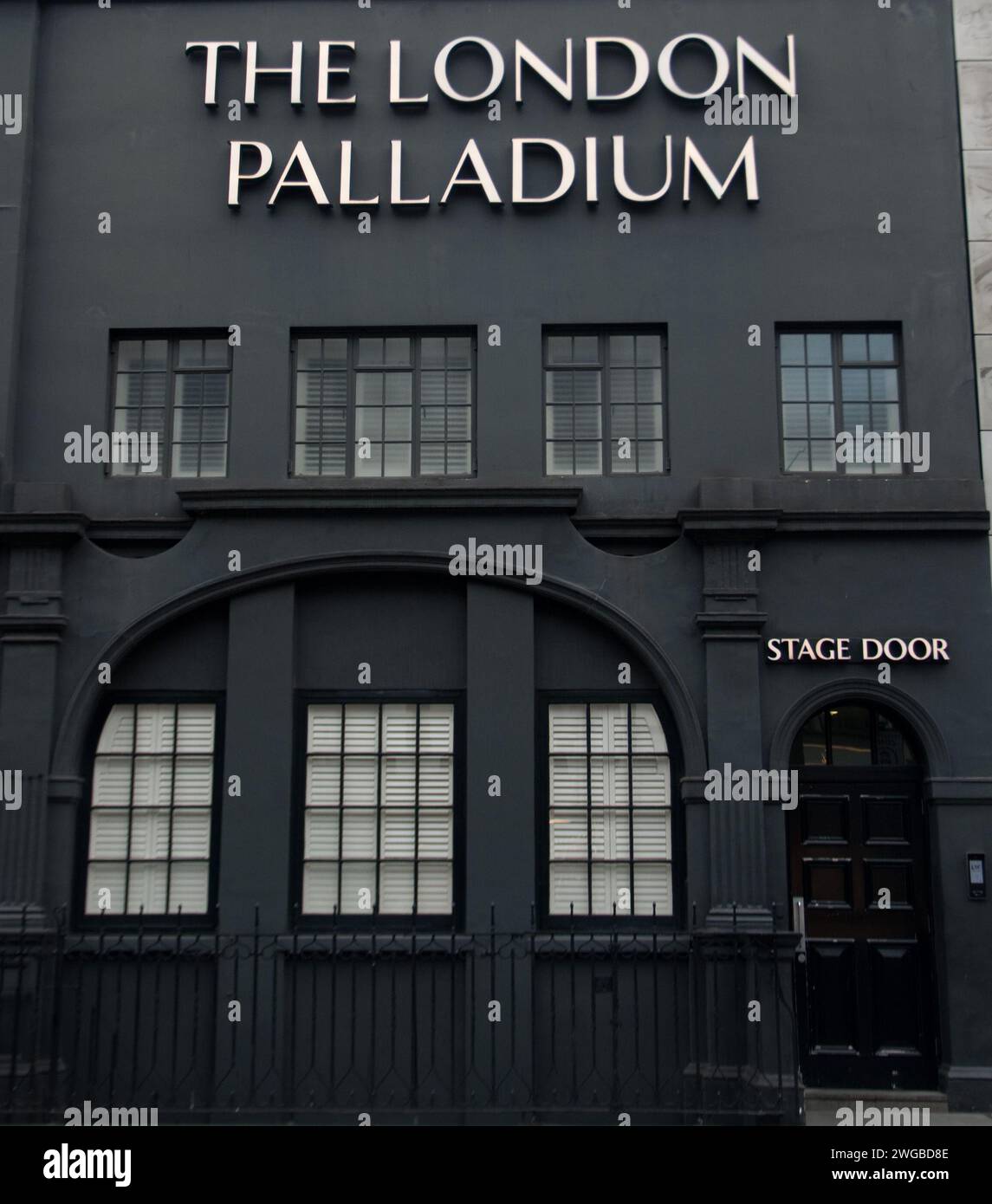 London Palladium, Argyll Street, Soho, London, Großbritannien. Stockfoto