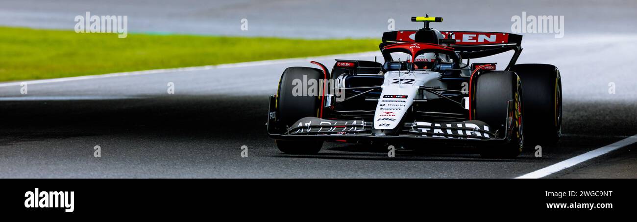 Suzuka Grand Prix Circuit, 4. Februar 2024: Yuki Tsunoda (JPN) von Alpha Tauri während des Formel 1 Grand Prix von Japan 2023 Stockfoto