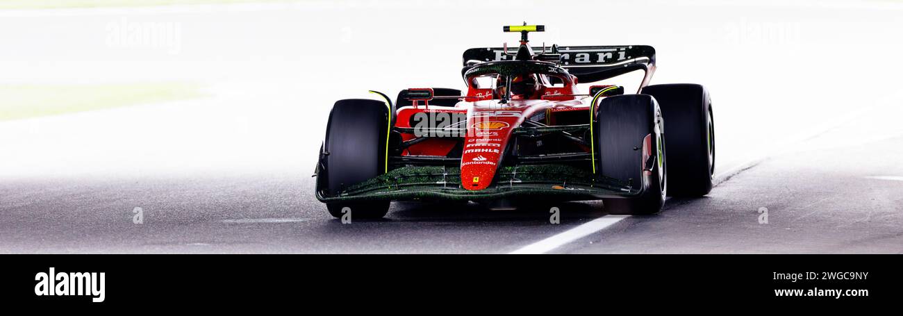 Suzuka Grand Prix Circuit, 4. Februar 2024: Carlos Sainz Jnr. (ESP) von Ferarri beim Großen Preis der Formel 1 von Japan 2023 Stockfoto