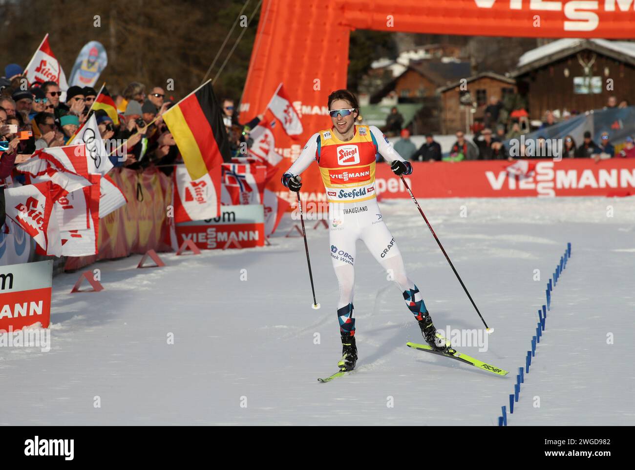  Seefeld, Österreich, 04. Februar 2024: Nordische Kombination, NORDISCHE 