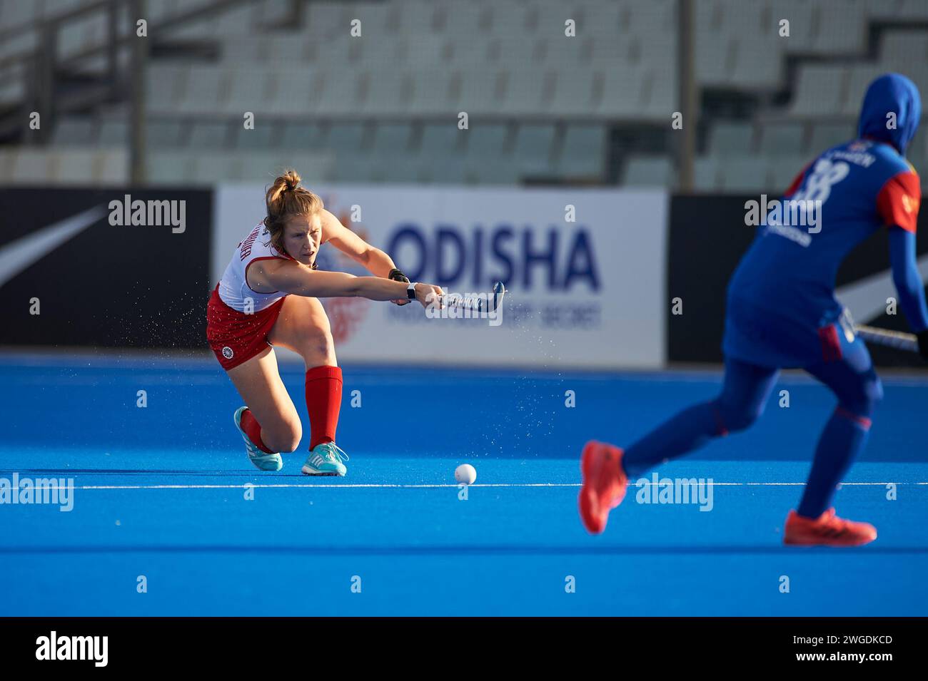 Anna Margaret Mollenhauer vom Canada Team in Aktion während der FIH Hockey Olympischen Qualifikation 2024 am 14. januar 2024 im Estadio Betero (Valencia, FIH) Stockfoto