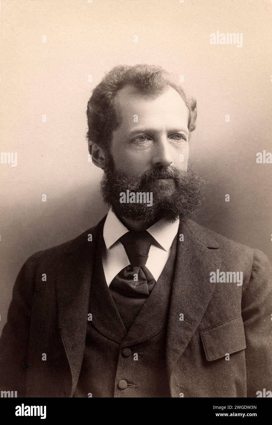 Ottmar Mergenthaler – Erfinder des Linotyps von Bachracht Bros 1894 Stockfoto