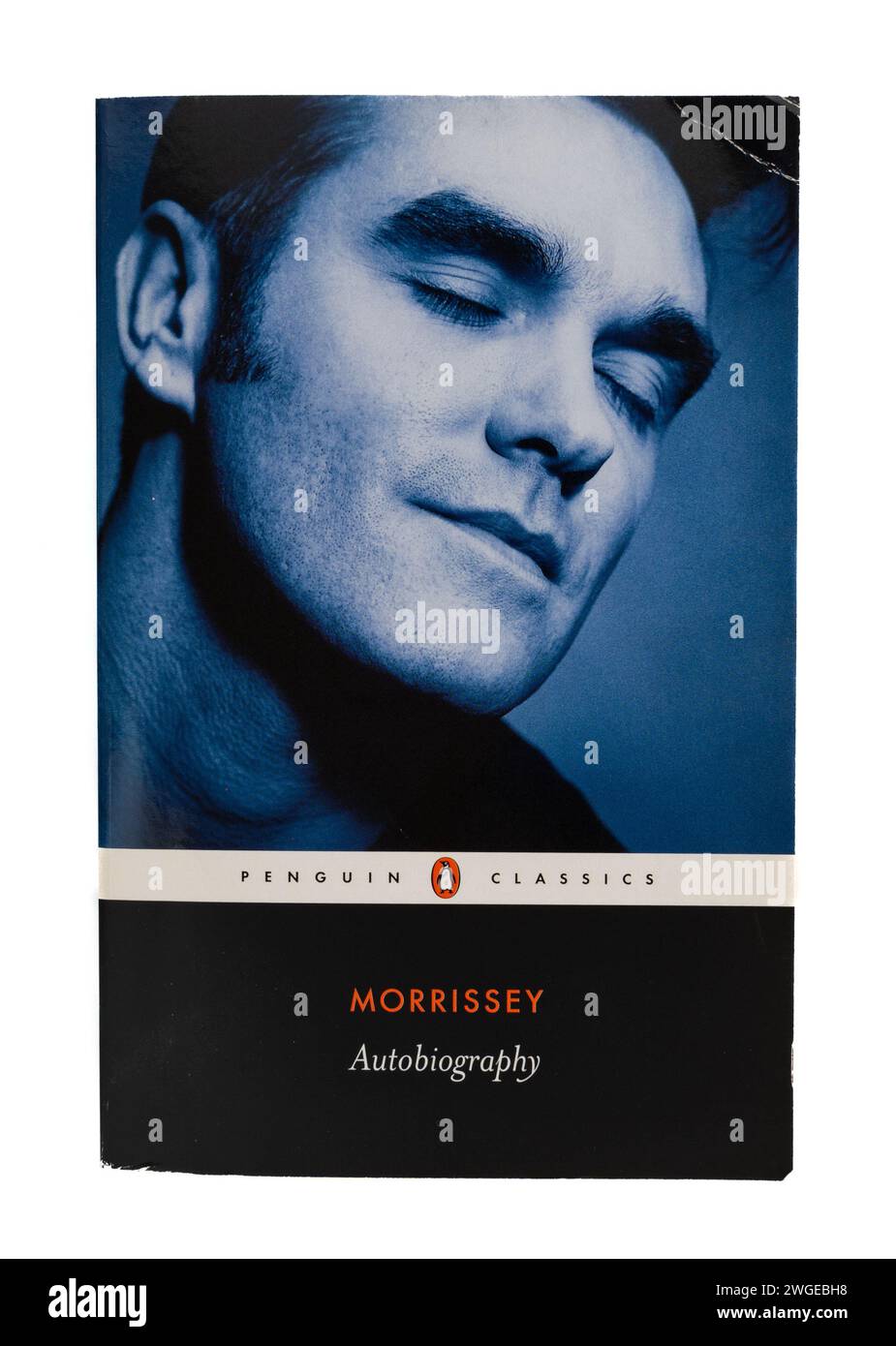 Morrissey Autobiographie Buch Stockfoto