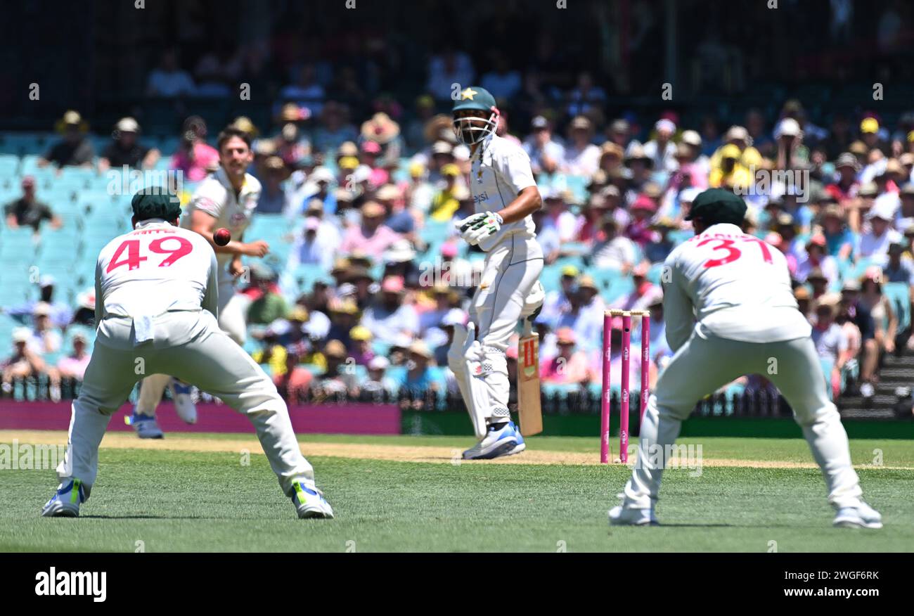 Pakistan hielt nach dem zweiten Tag des dritten Crickettests gegen Australien im SCG die Oberhand. Es ist David Warners letztes Testspiel für Australien mit: Shan Masood Where: Sydney, Australia When: 04 Jan 2024 Credit: WENN Stockfoto