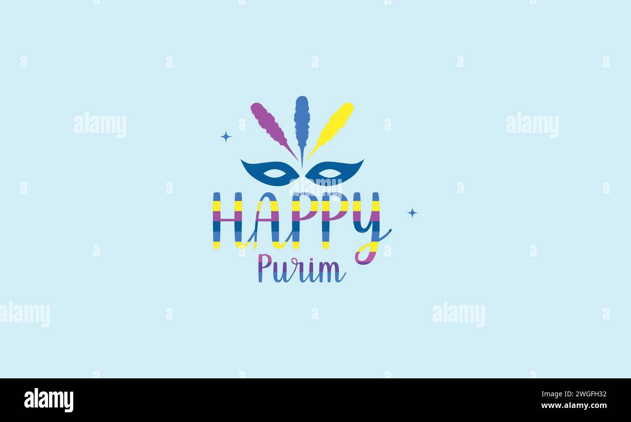 Happy Purim Hintergrundbilder und Hintergründe, die Sie herunterladen und auf Ihrem Smartphone, Tablet oder Computer verwenden können. Stock Vektor