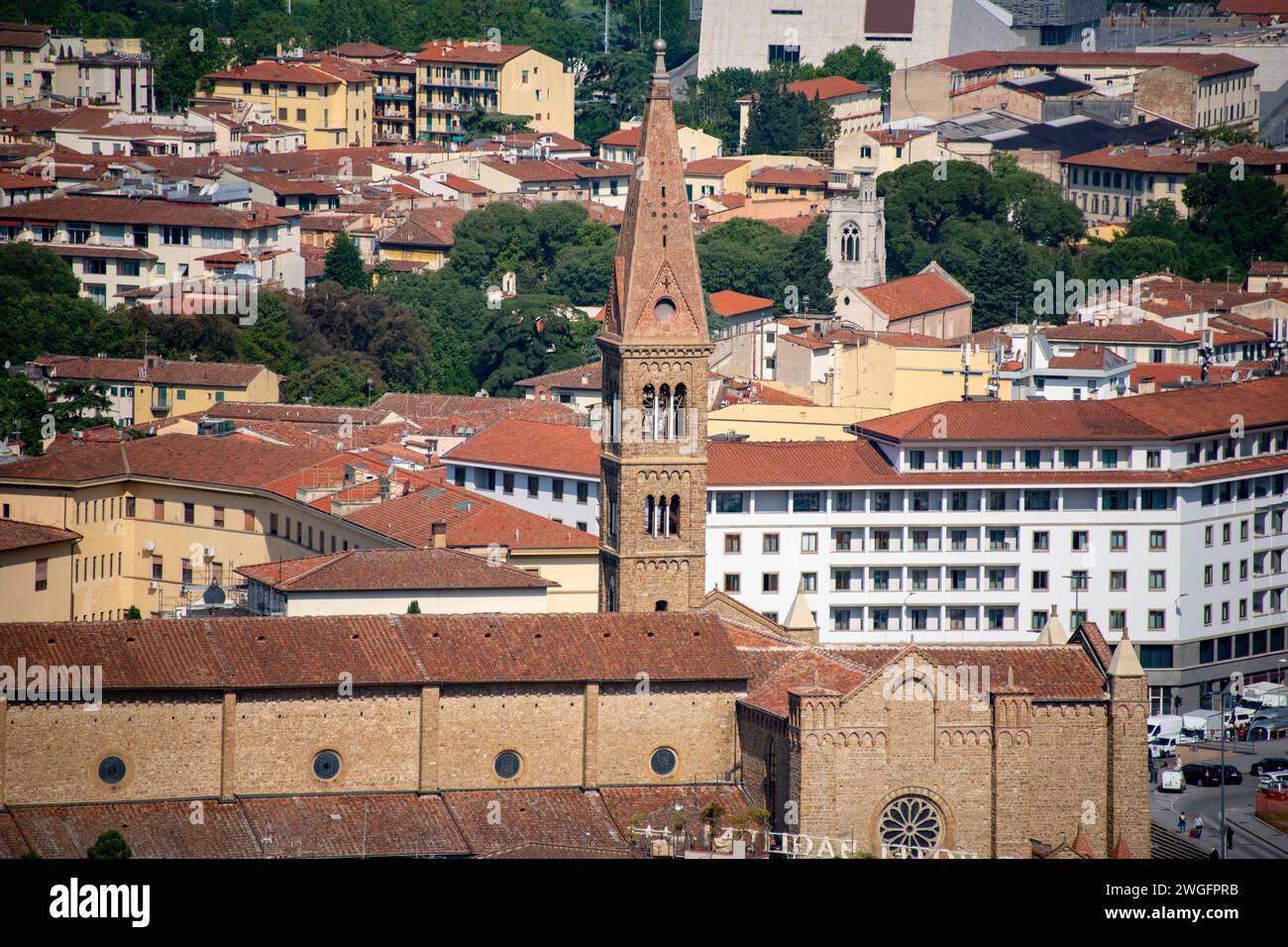 Kirche Santa Maria Novella - Florenz - Italien Stockfoto