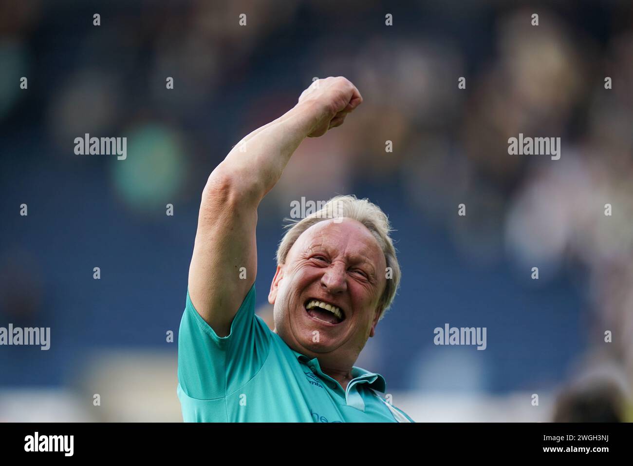 Aktenfoto vom 02.09.2023 von Neil Warnock, der Aberdeen bis zum Ende der Saison zum Manager ernannt hat, hat der Cinch Premiership Club bekannt gegeben. Ausgabedatum: Montag, 5. Februar 2024. Stockfoto