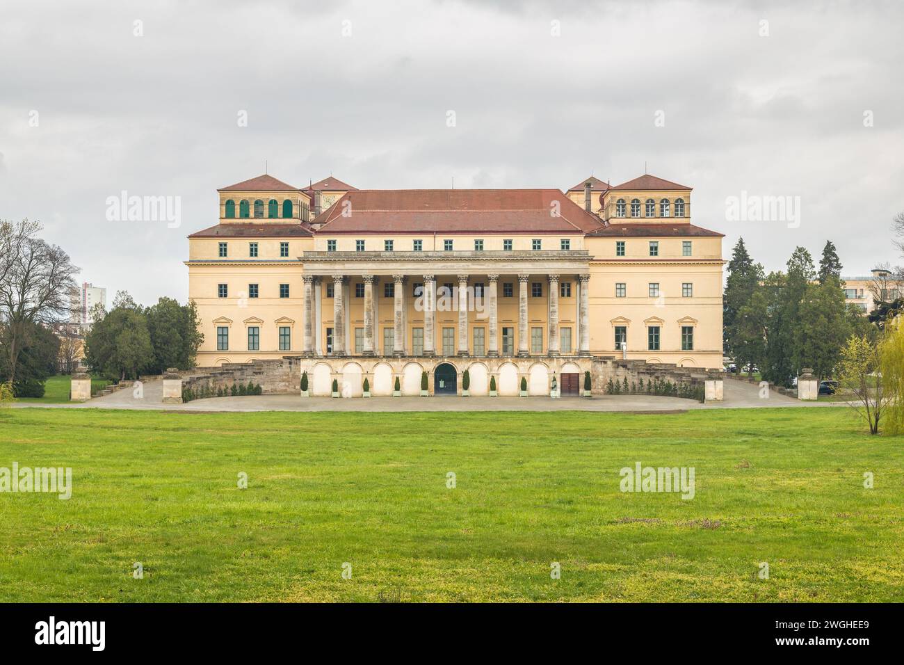 Schloss Esterhazy, Schloss in Eisenstadt, Österreich, Europa. Stockfoto