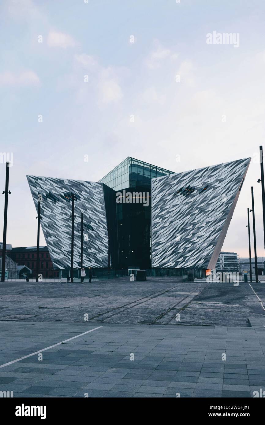 Titanic Museum in Belfast, Nordirland, am 19. November 2019 Stockfoto