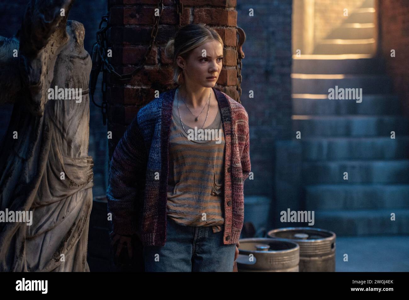 Baghead Film Freya Allan Stockfoto