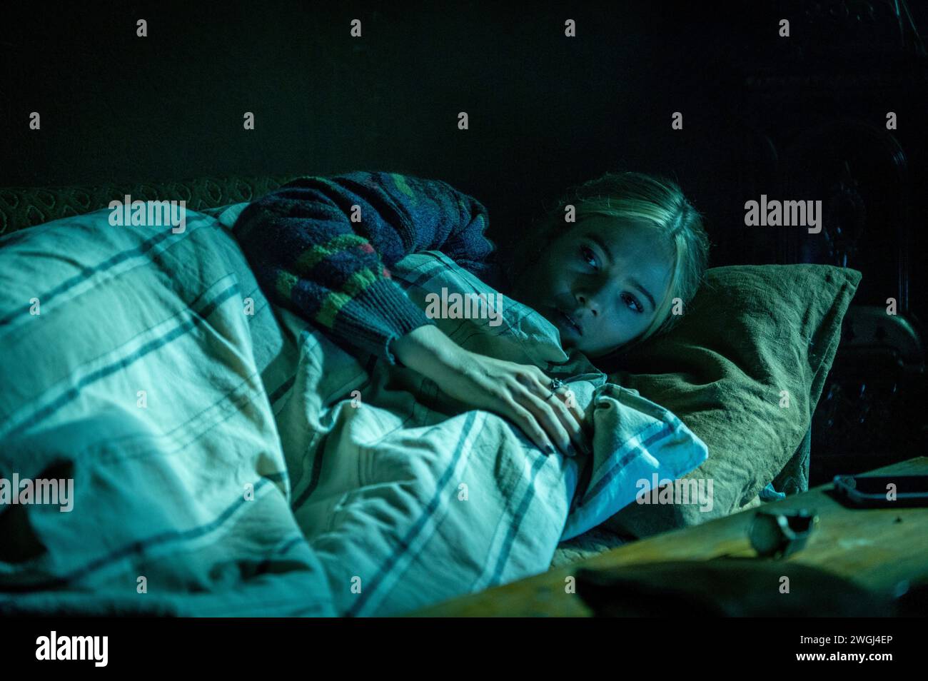 Baghead-Film Freya Allan Stockfoto