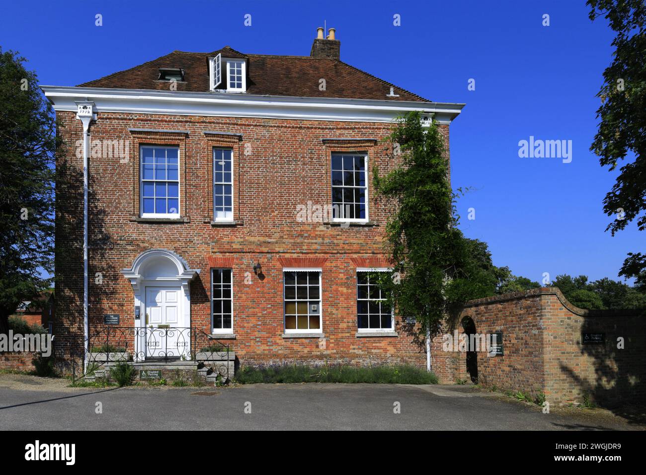 The Kings House, Lyndhurst Town; New Forest National Park; Hampshire; England, Großbritannien Stockfoto