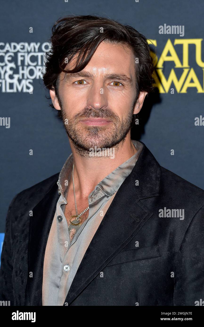 Eoin Macken bei der Verleihung der 51. Saturn Awards 2024 im Los Angeles Marriott Burbank Airport Hotel. Burbank, 04.02.2024 Stockfoto