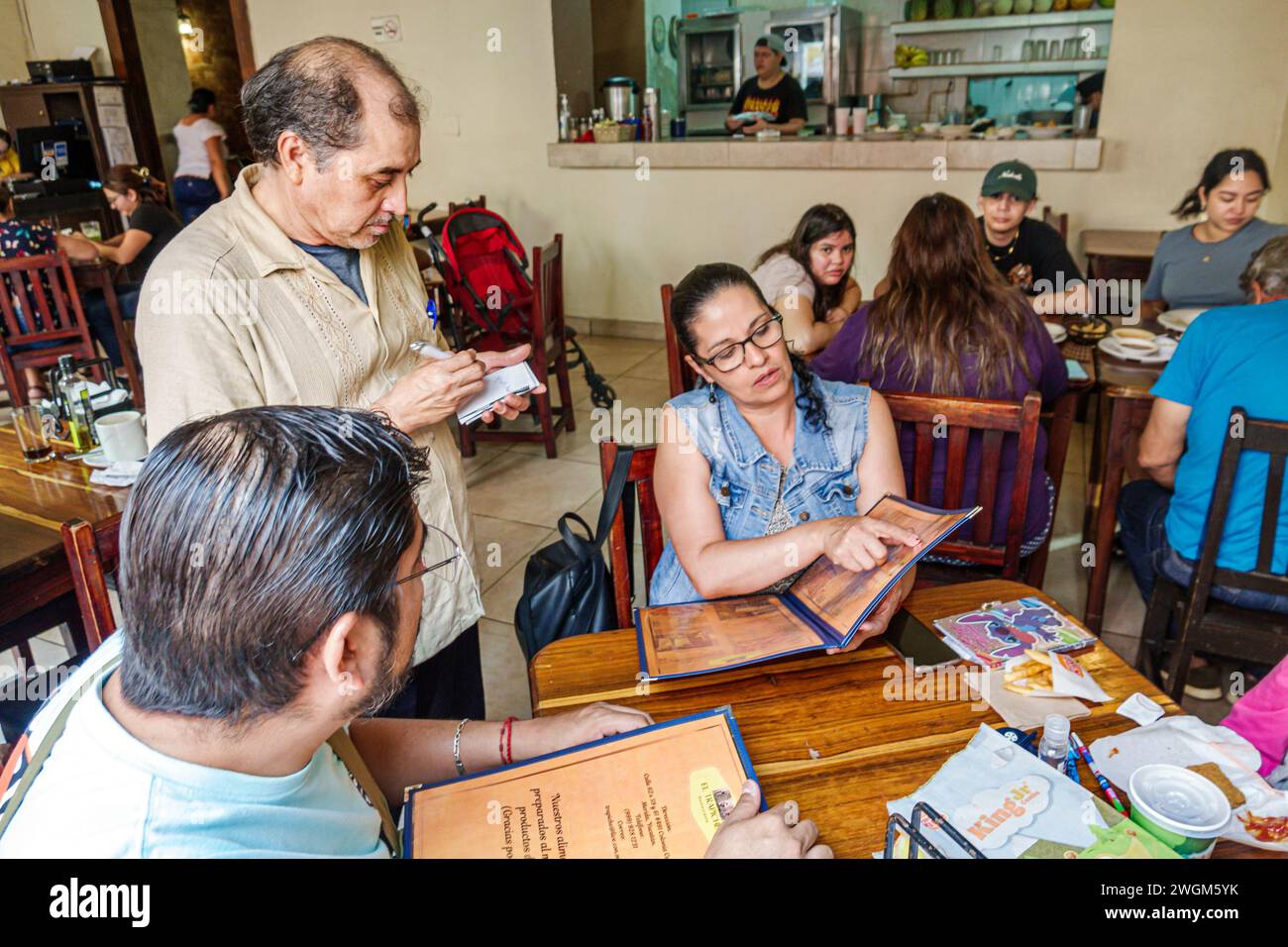Merida Mexico,Centro Historico historisches Zentrum Viertel,Calle 62,El Trapiche Restaurant Restaurant Restaurants Essen Essen Essen Essen Essen außerhalb, zwangloses C Stockfoto
