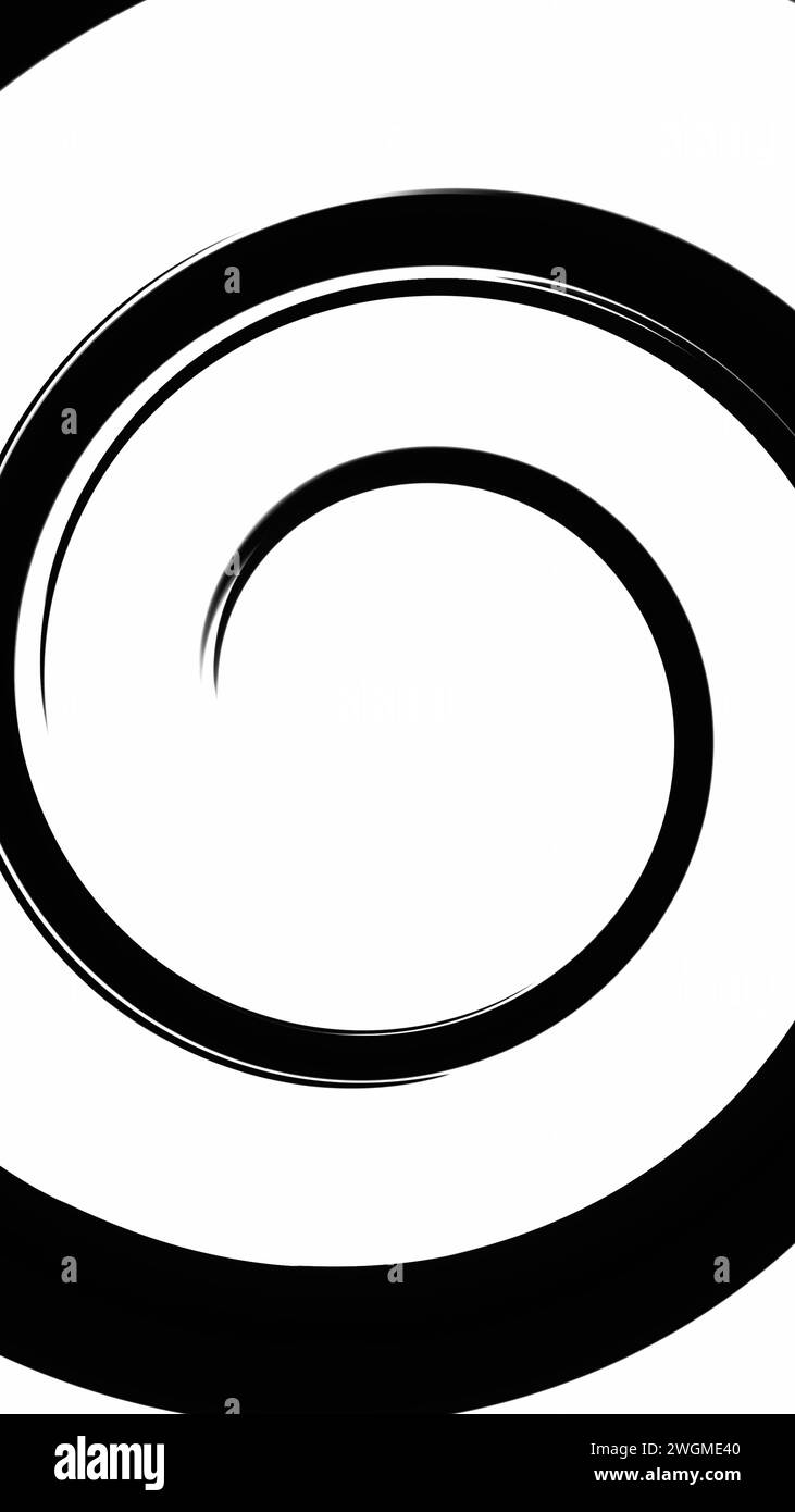 Abstrakter Hintergrund-Hypnose-Spiralwirbel Stockfoto