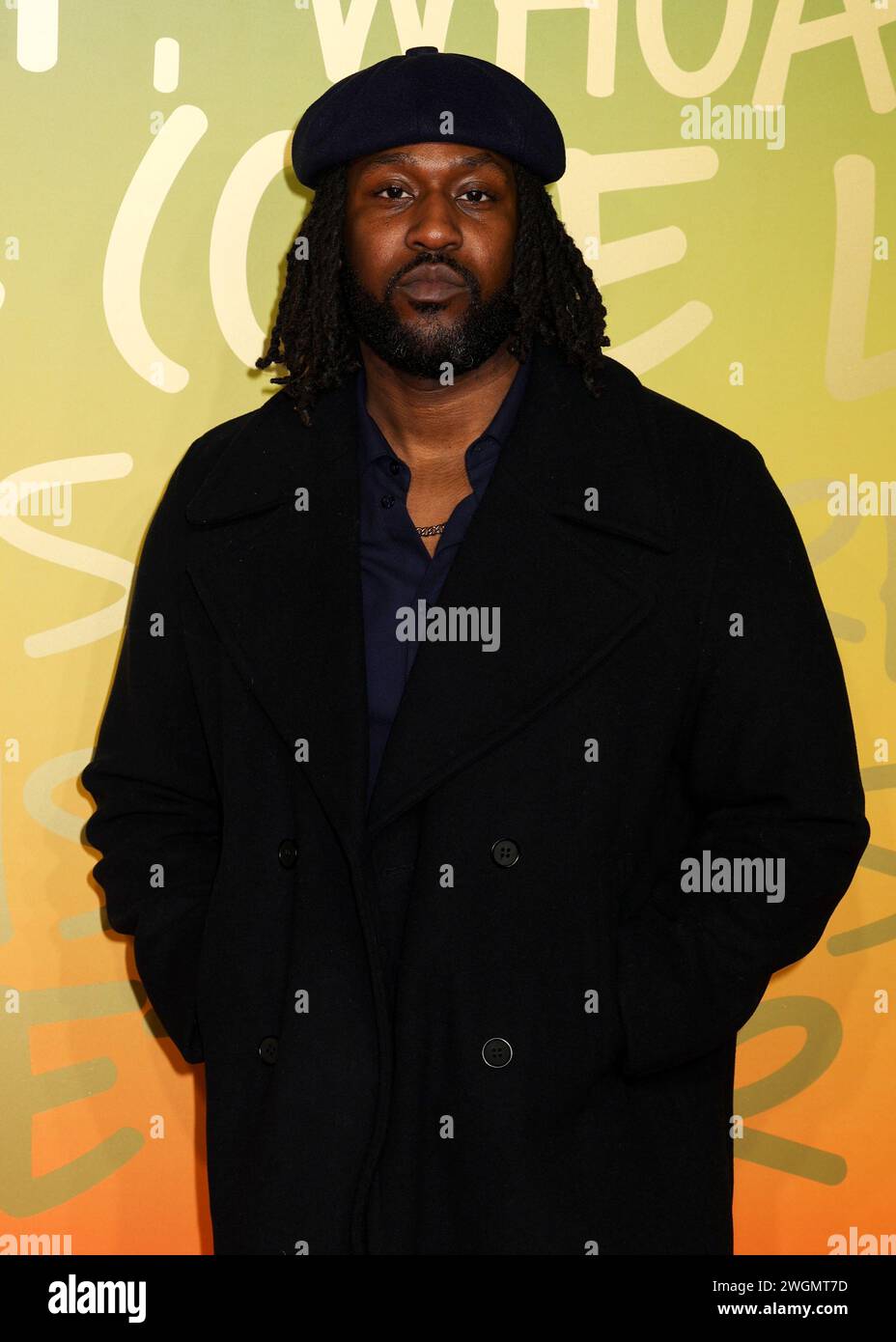 London, Großbritannien. 30. Januar 2024. Stefan A.D Wade nimmt an der britischen Premiere von „Bob Marley: One Love“ im BFI IMAX Waterloo in London Teil. Quelle: SOPA Images Limited/Alamy Live News Stockfoto