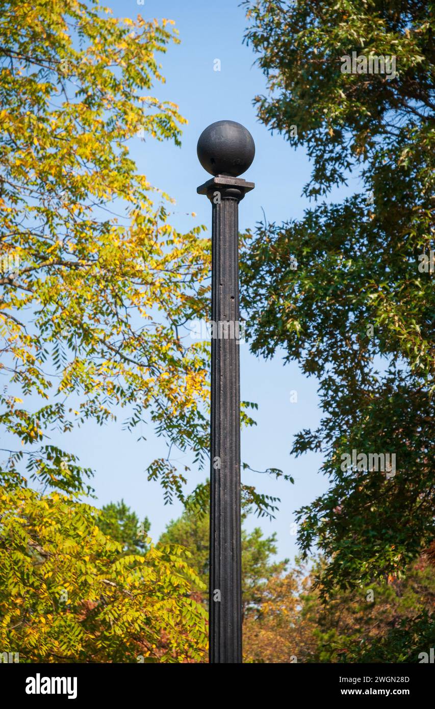 Der Cowpens National Battlefield Park in South Carolina ist das Hauptschlachtfeld des Amerikanischen Unabhängigkeitskrieges Stockfoto