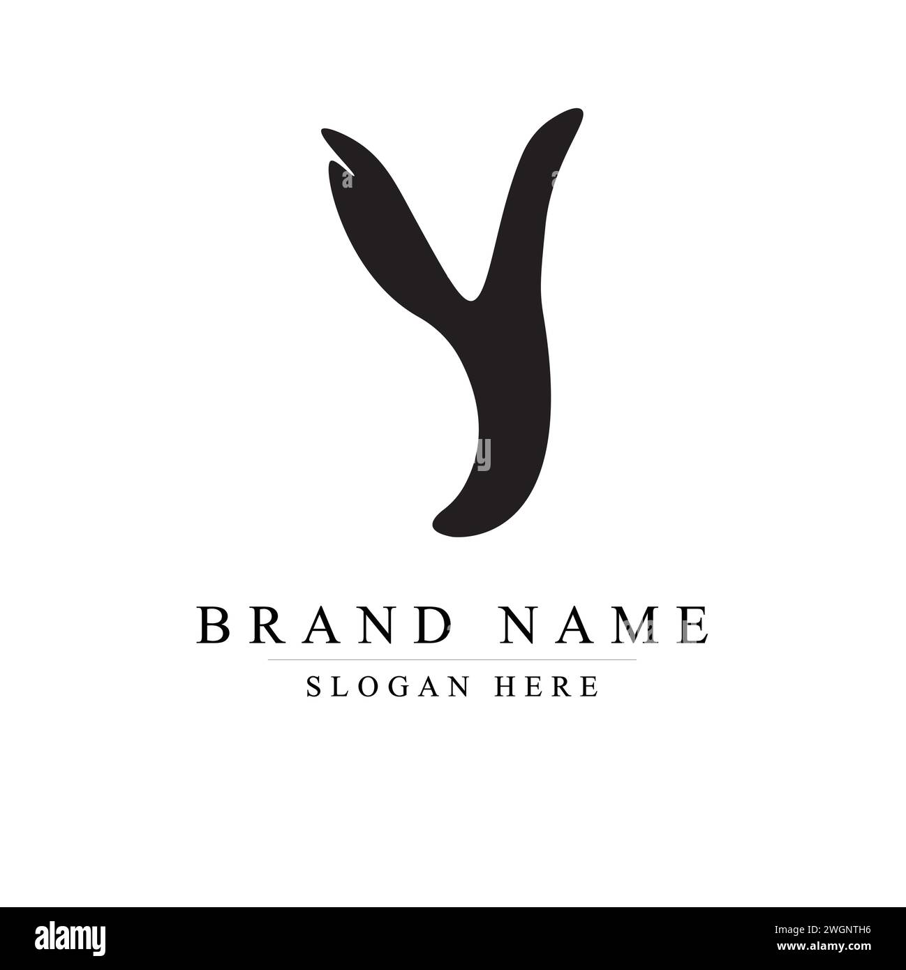 Initial Letter Y Gaming Esports Logo Vorlage, elegantes Y Logo Stock Vektor